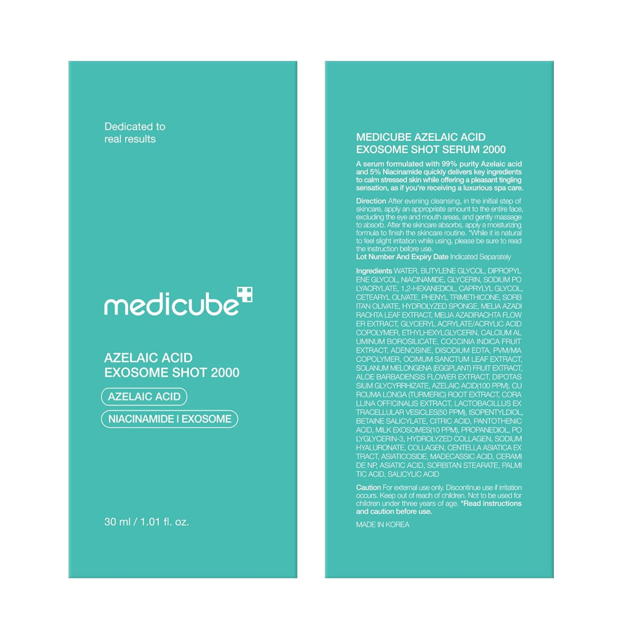 Medicube Azelaic Acid Exosome Shot Pore Ampoule 2000