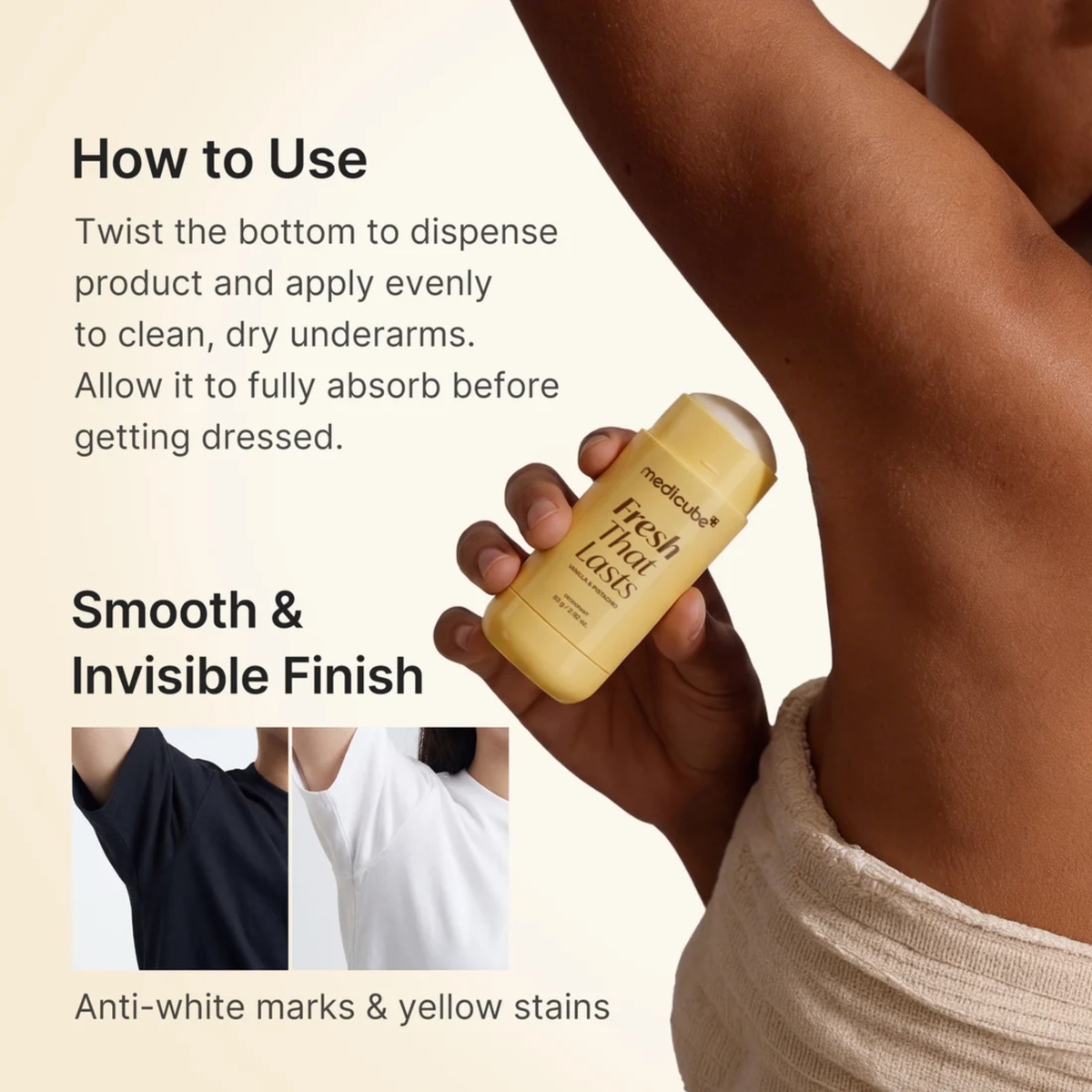 Medicube Vanilla & Pistachio Deodorant