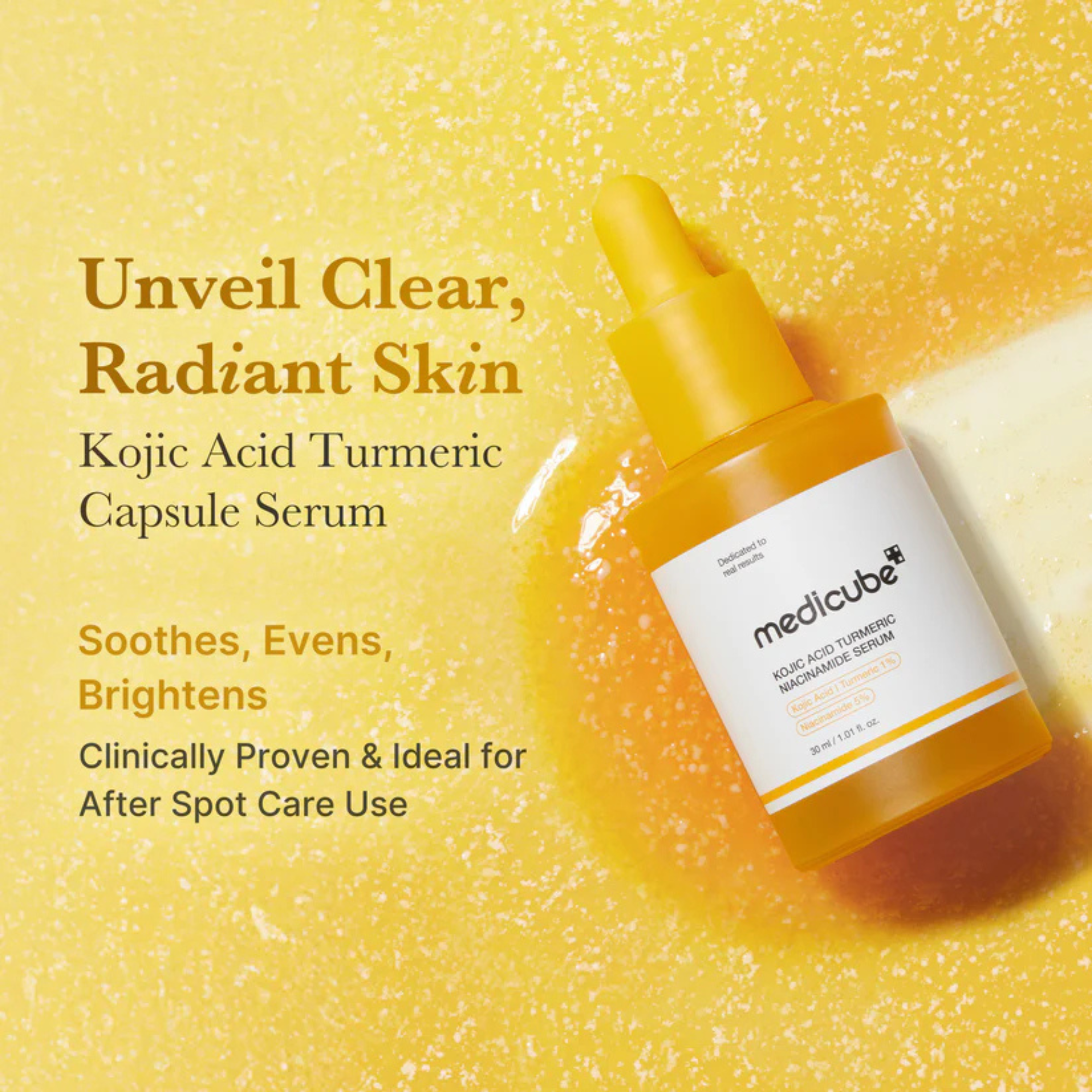 Medicube Kojic Acid Turmeric Niacinamide Serum 30ml