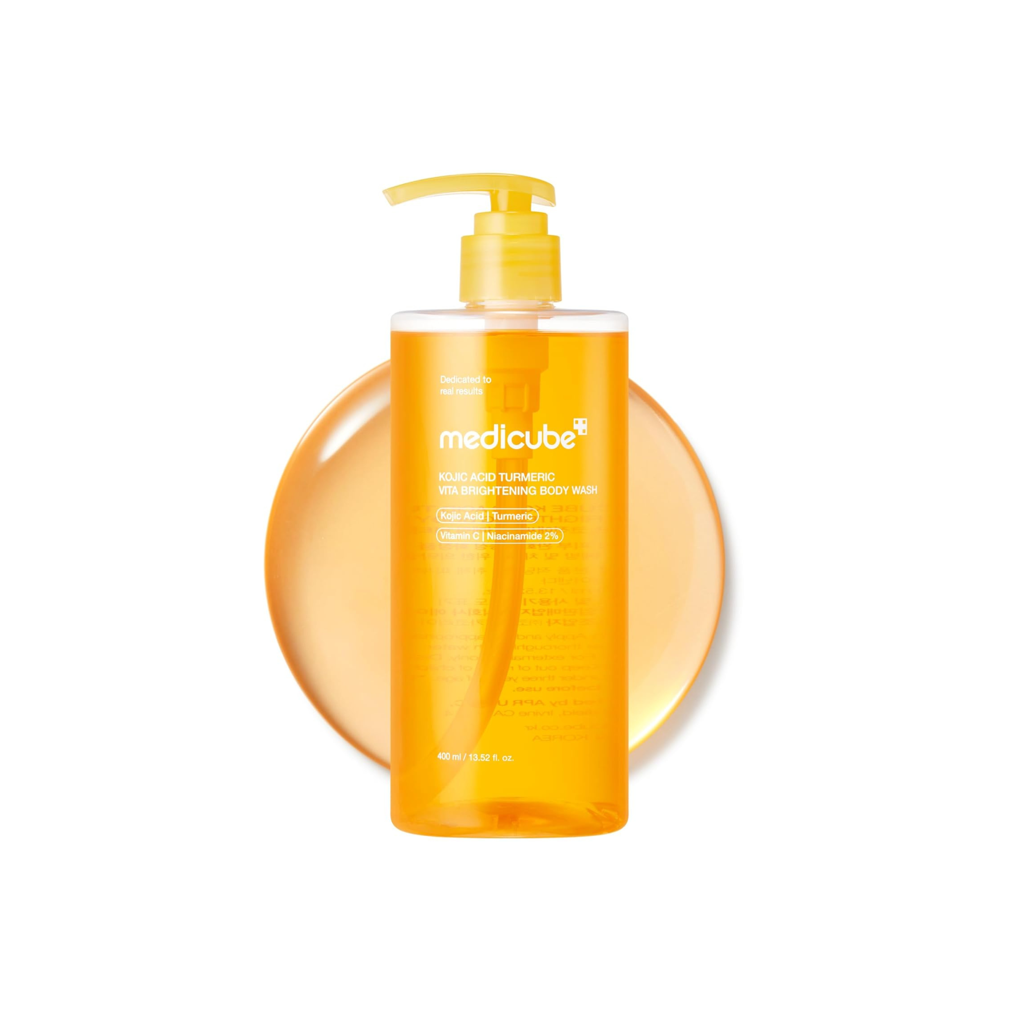Medicube Kojic Acid Turmeric Vita Brightening Body Wash 400ml