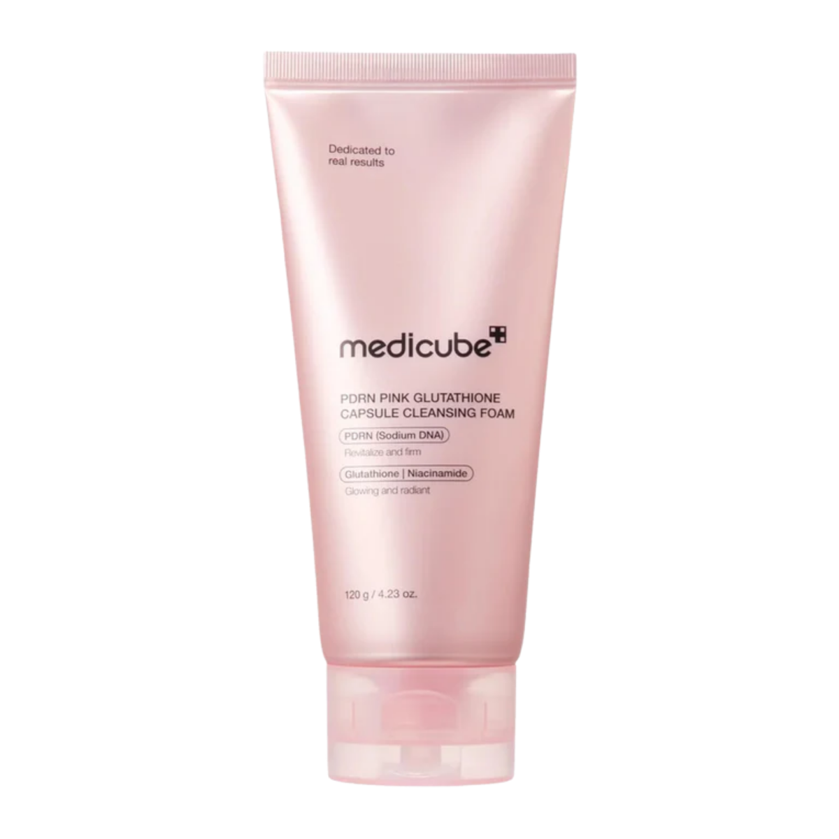 Medicube PDRN Pink Glutathione Capsule Cleansing Foam