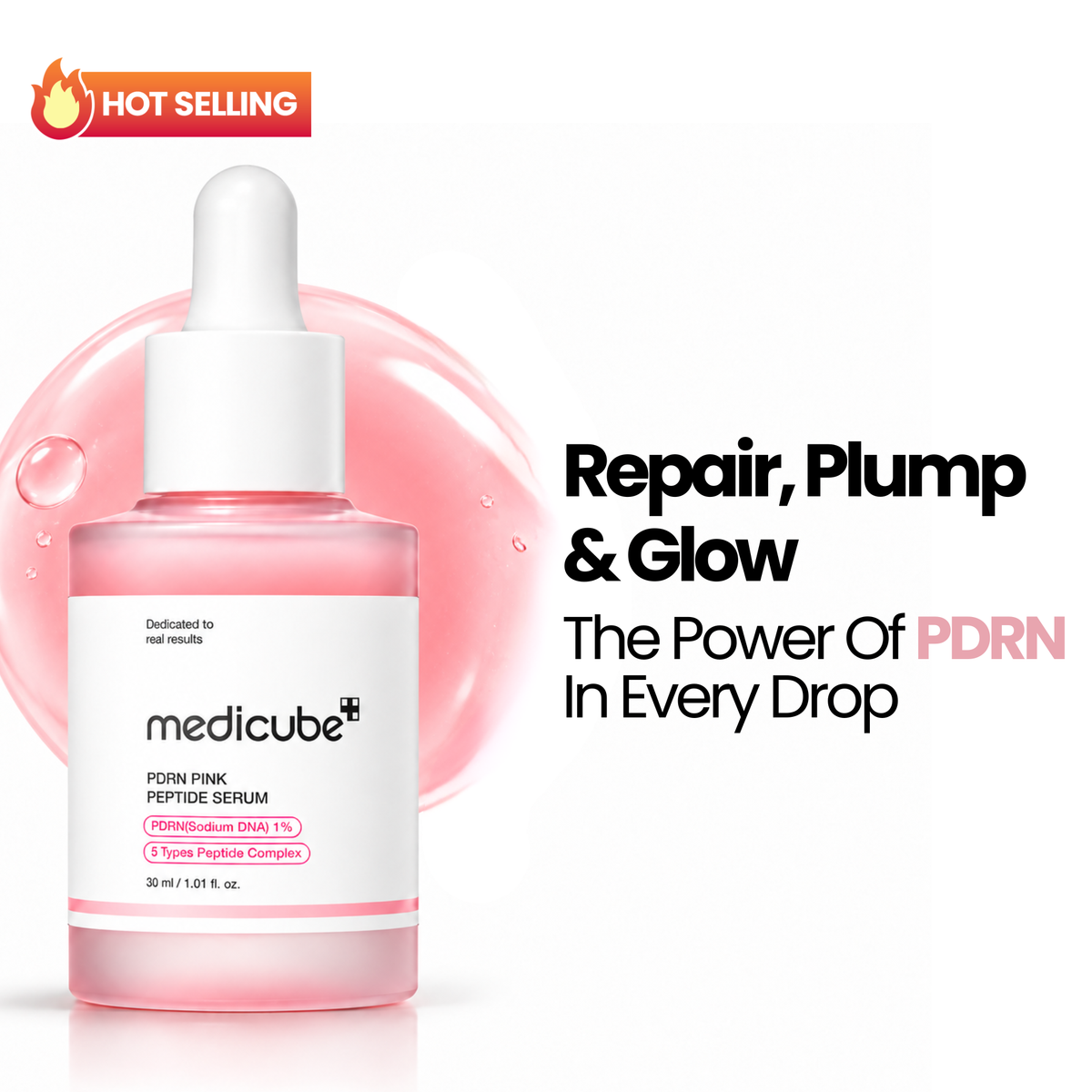 Medicube PDRN Pink Peptide Serum 30ml