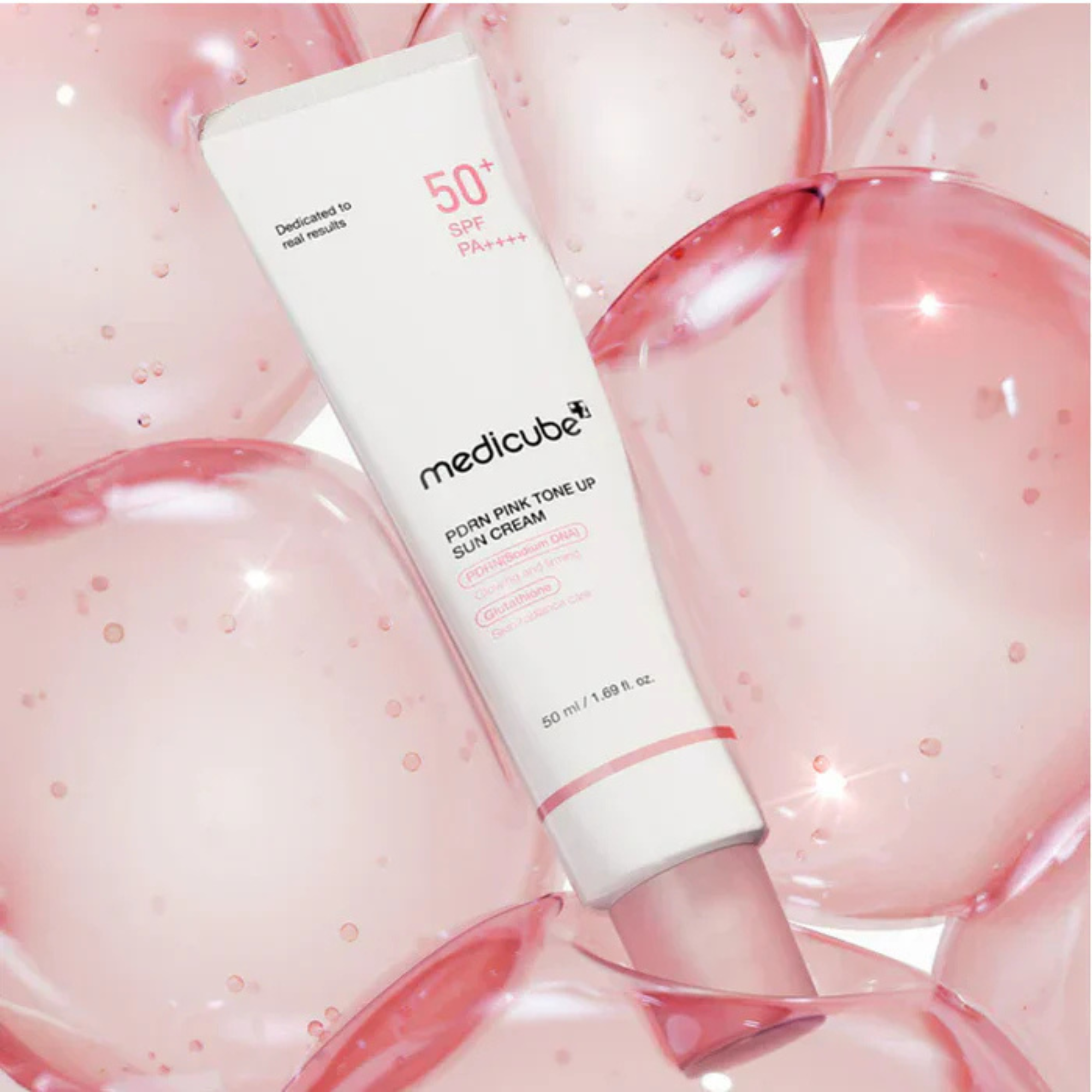 Medicube PDRN Pink Tone Up Sun Cream SPF 50+ PA++++ 50ml