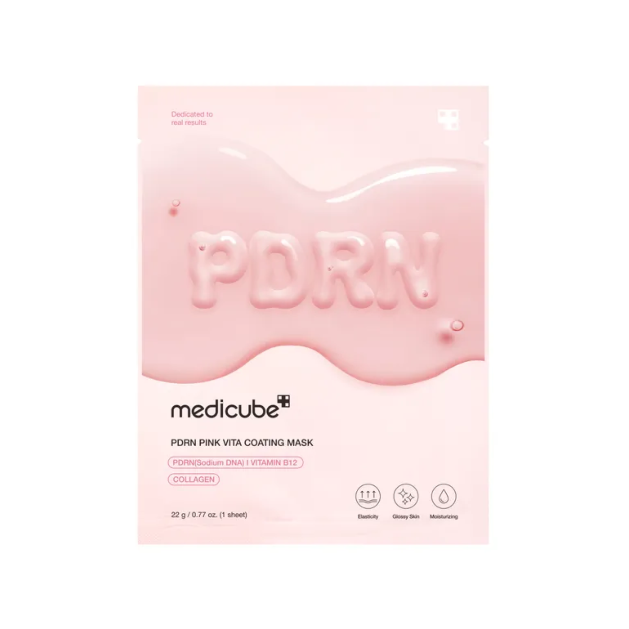 Medicube PDRN Pink Vita Coating Sheet Mask