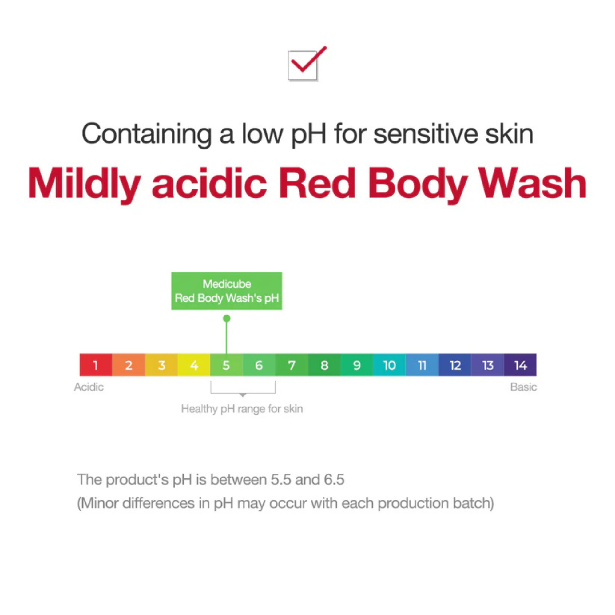 Medicube Red Acne Body Wash 2.0 400gm