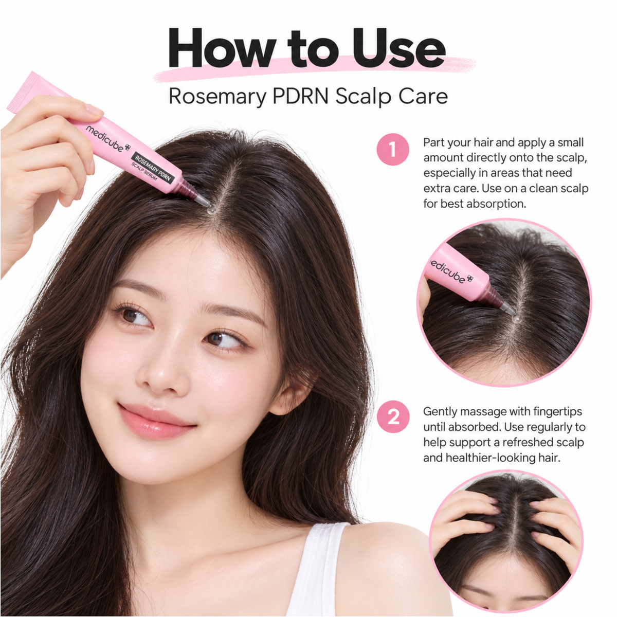 Medicube PDRN Pink Glutathione Capsule Cleansing Foam