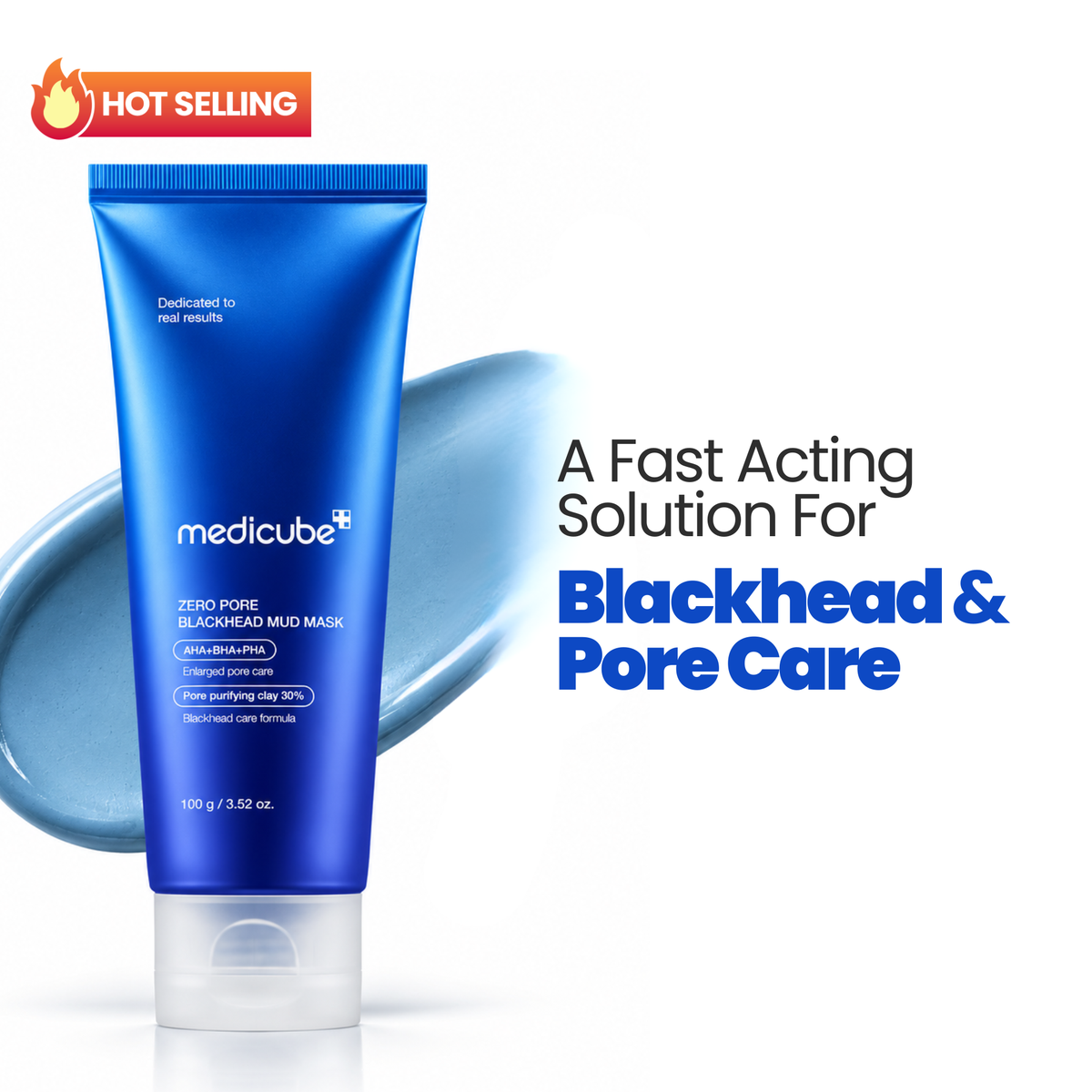 Medicube Zero Pore Blackhead Mud Mask 100gm