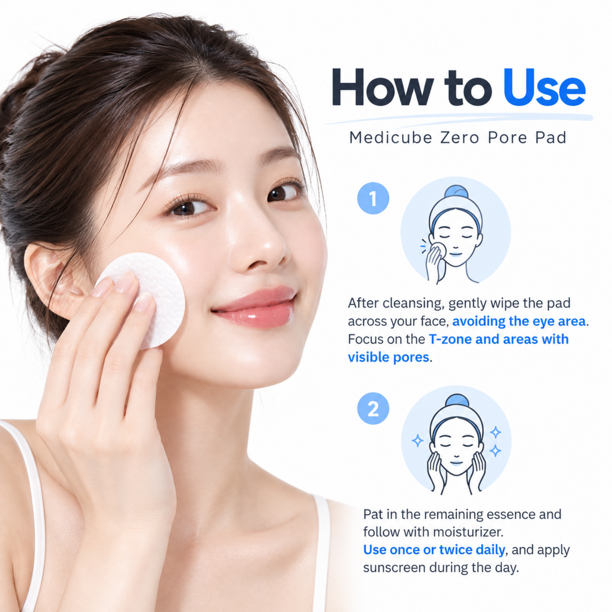 Medicube Zero Pore Pad 70 Pads