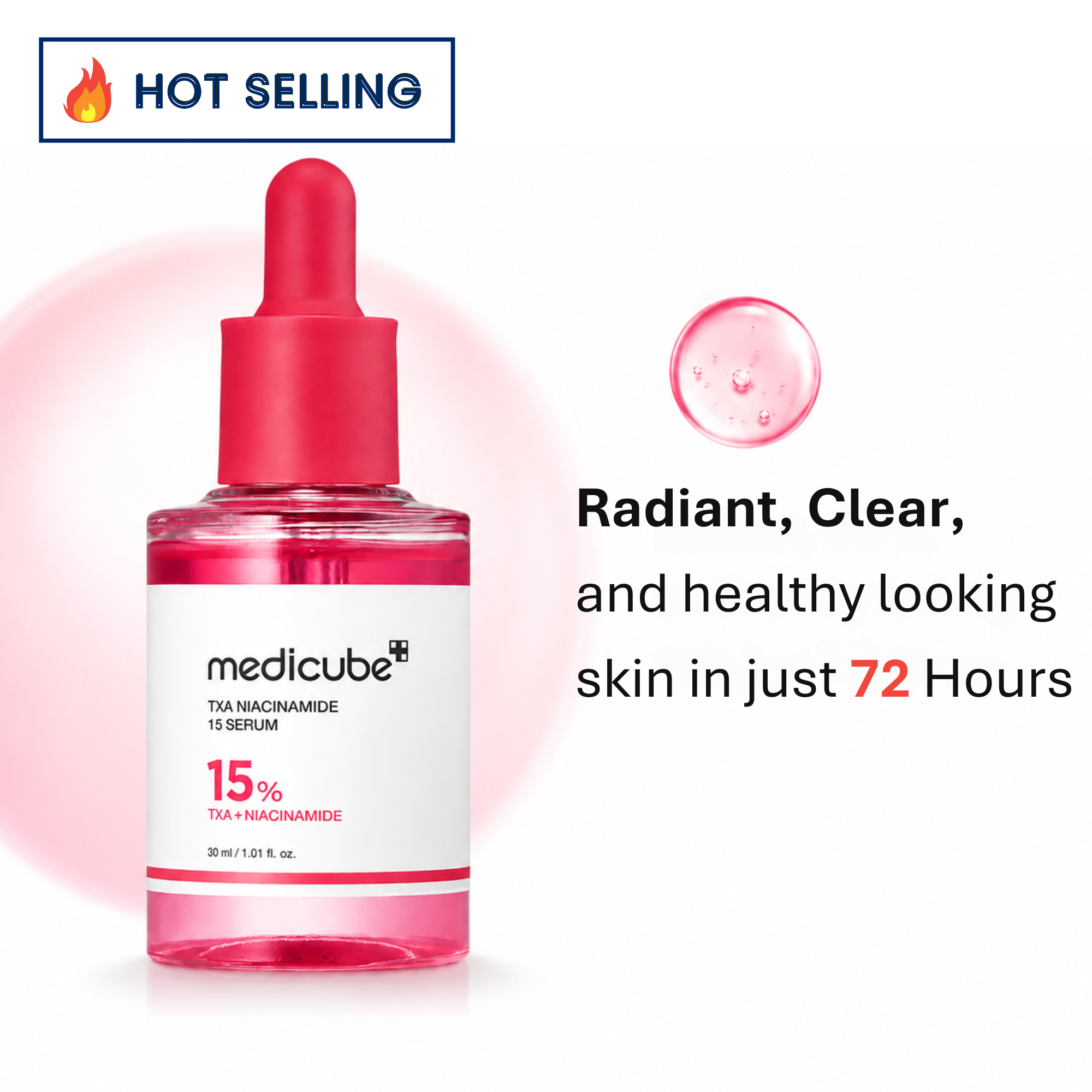 Medicube 15% TXA Niacinamide Serum 30ml