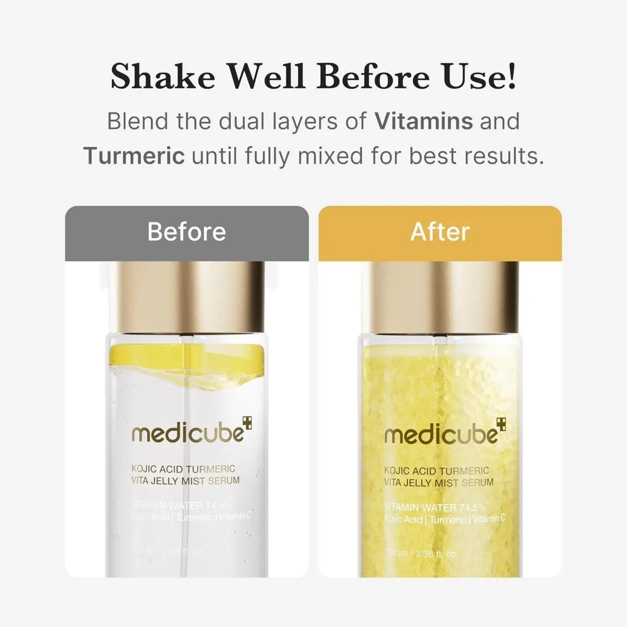 Medicube Kojic Acid Turmeric Vita Jelly Mist Serum 100ml price in Pakistan