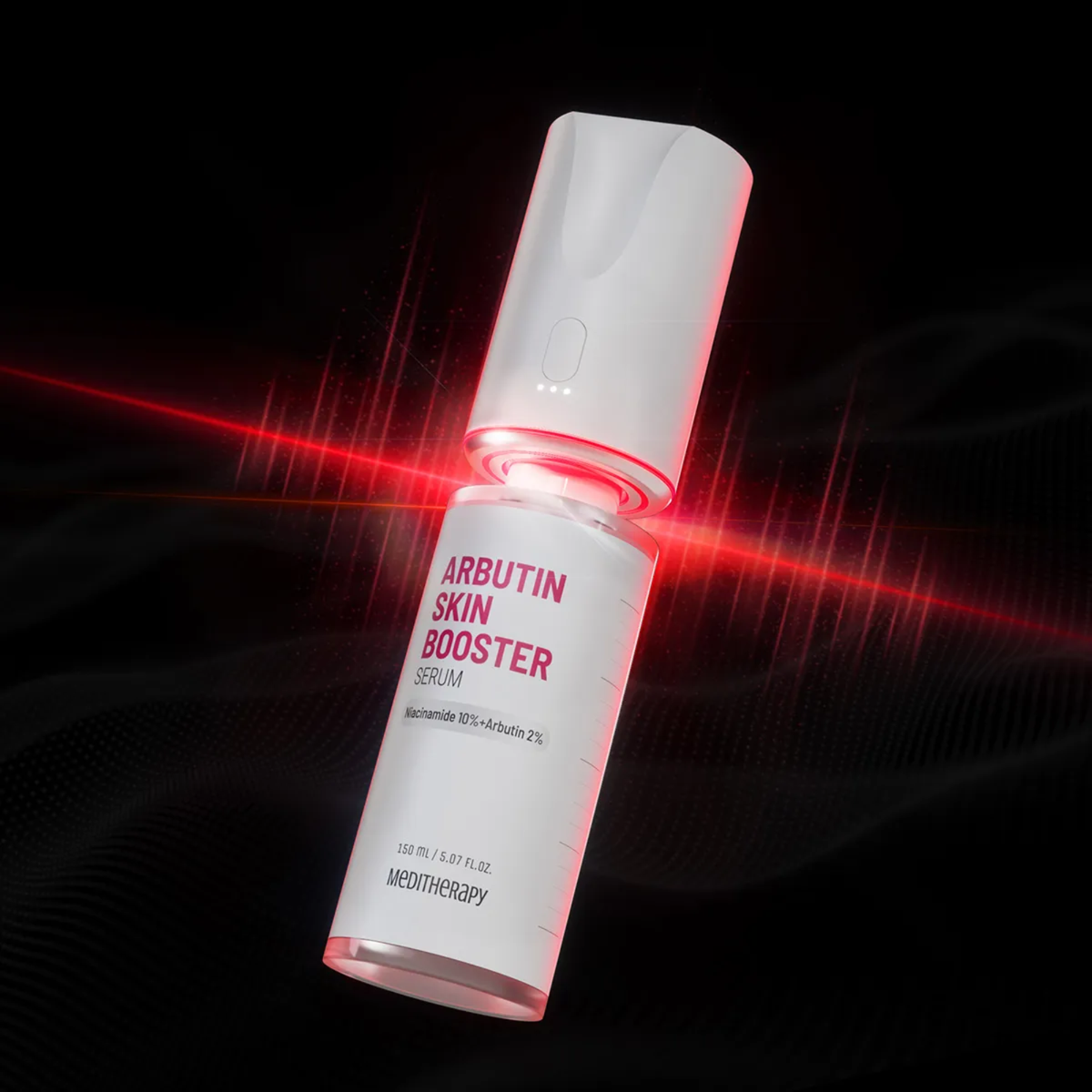 Meditherapy Arbutin Skin Booster Serum + Booster Cap Device