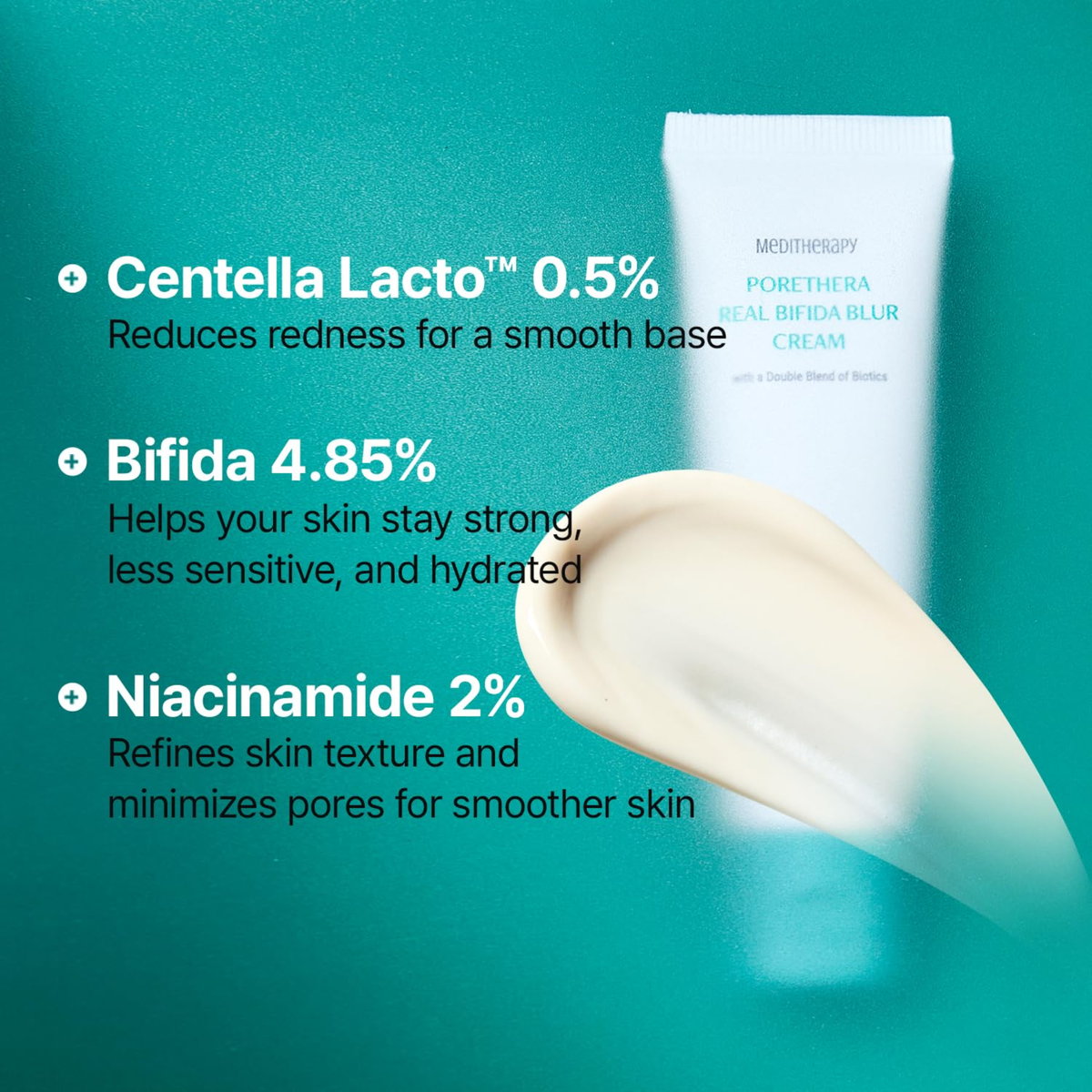Meditherapy Porethera Real Bifida Blur Cream how to use