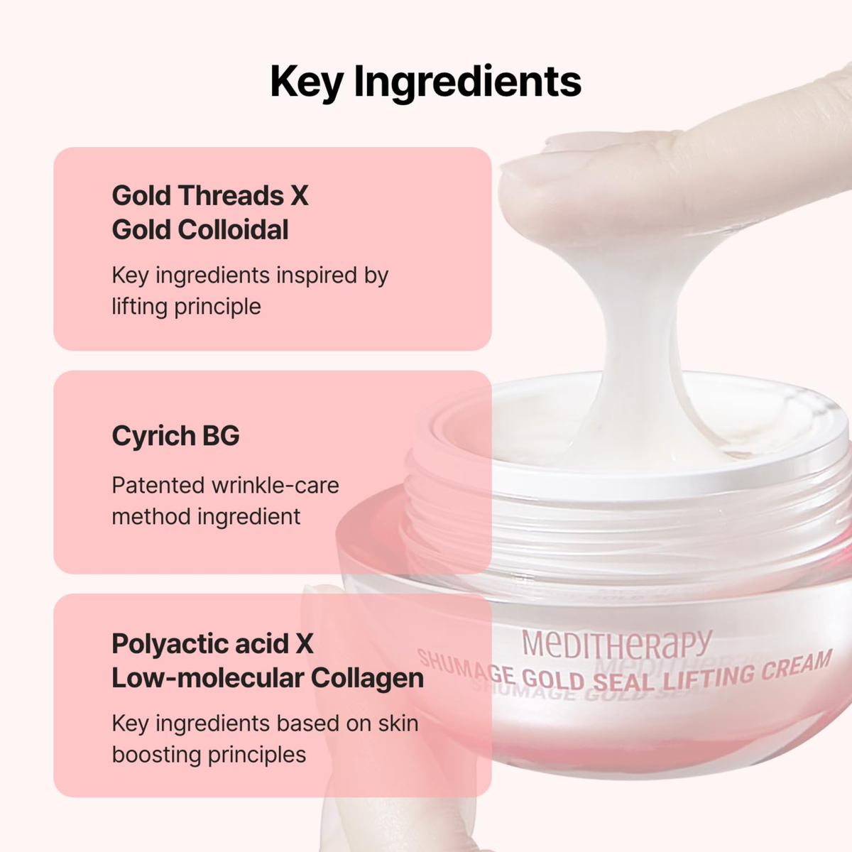 Meditherapy Shumage Gold Seal Lifting Cream in Pakistan