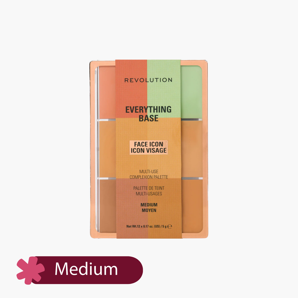 Revolution Everything Base Face Icon Multi Use Complexion Palette 5gm