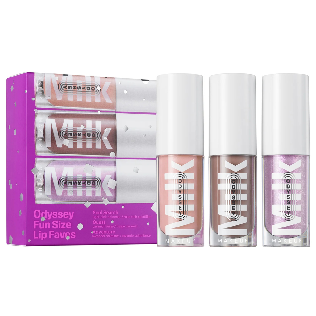 Milk Makeup Odyssey Fun Size Lip Faves Lip Gloss Trio