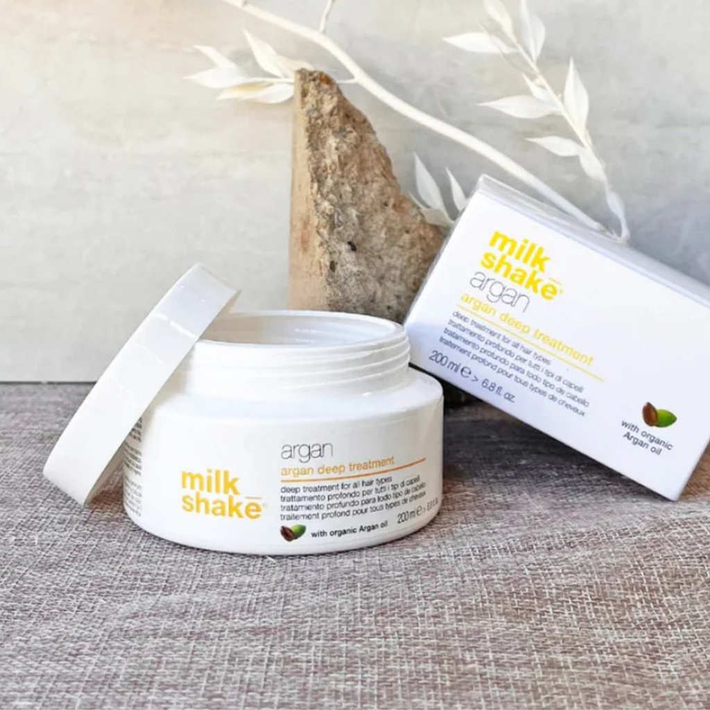 milkshake argan oil deep treatment 200ml how to use