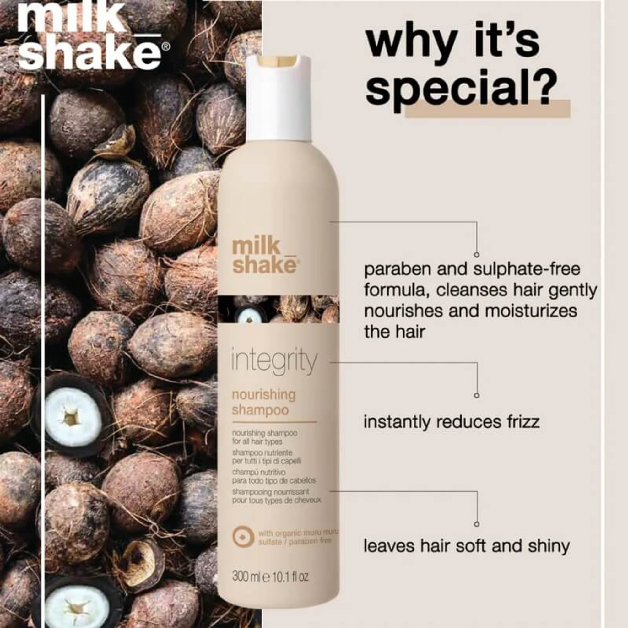 milkshake integrity nourishing shampoo for all hair types review