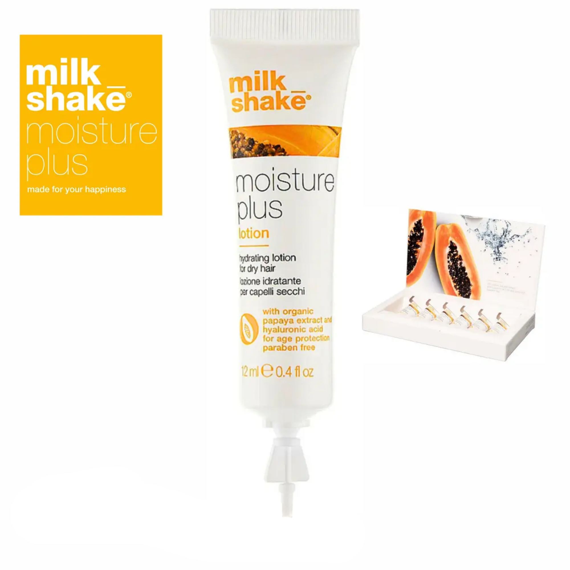 milkshake moisture plus hydrating lotion for dry hair 12ml price 