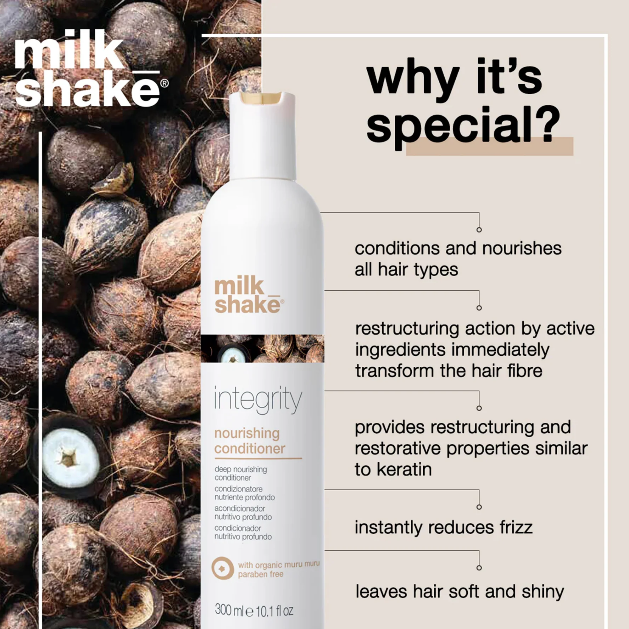milkshake new integrity nourishing conditioner for damaged hair review