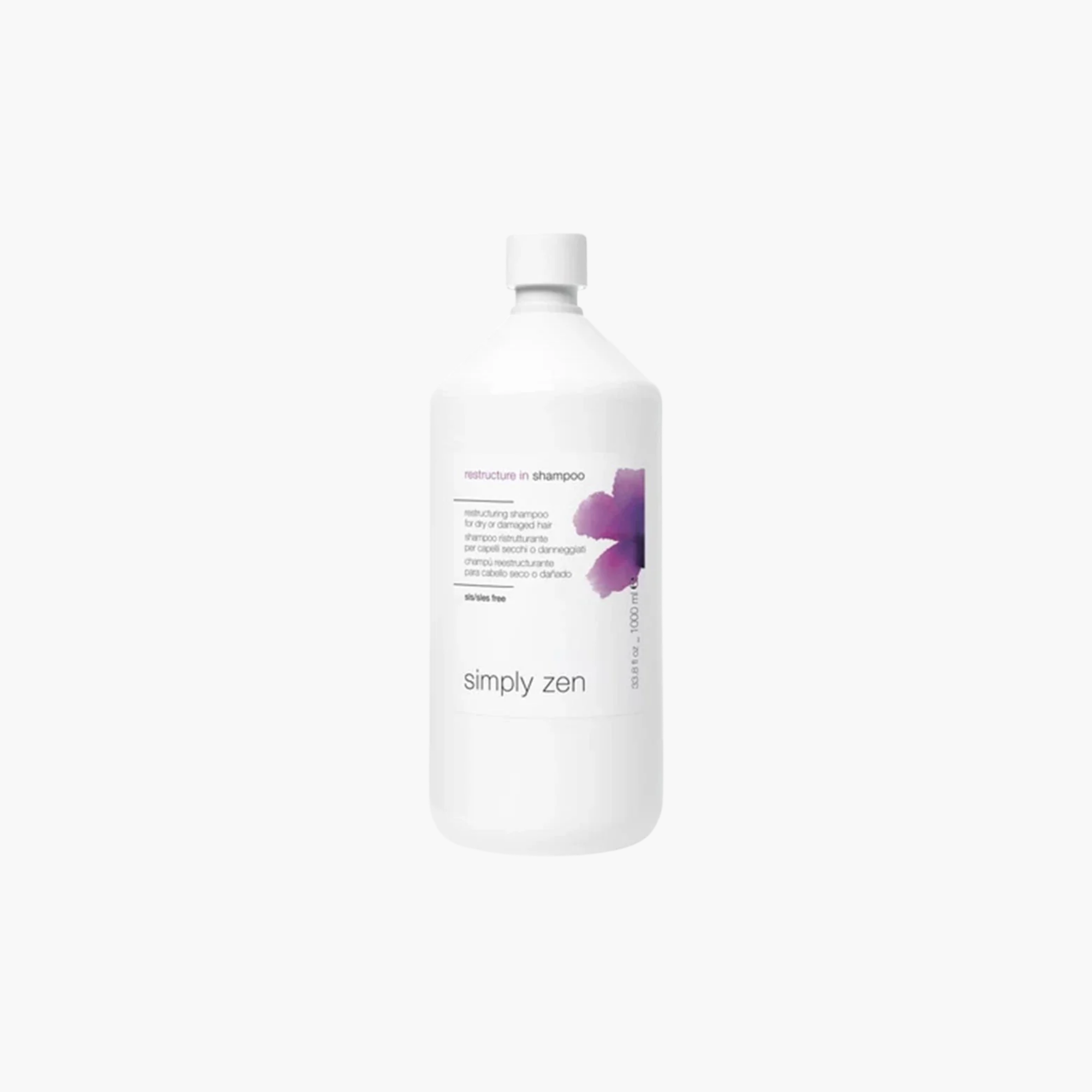 Milkshake Simply Zen Restructure In Shampoo For Dry Or Damaged Hair 1000ml