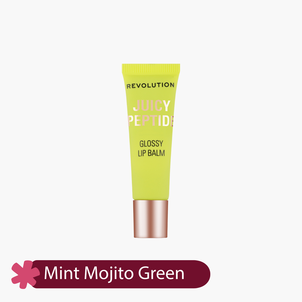 Revolution Juicy Peptide Lip Balm Mint Mojito Green 8ml