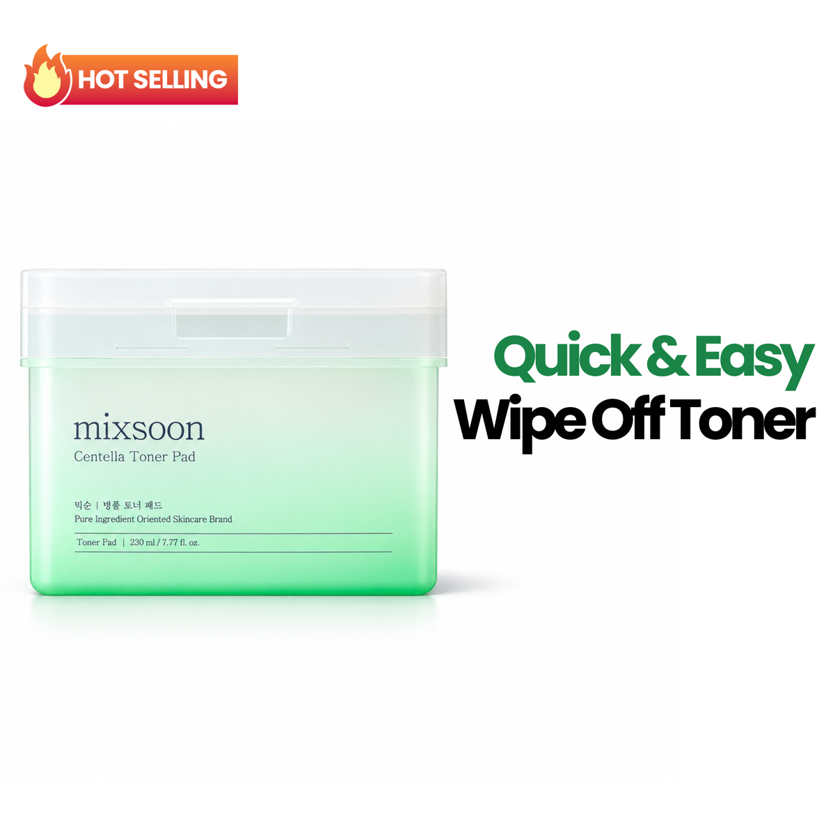Mixsoon Centella Toner Pads 120 Pads