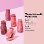 ELF Monochromatic Multi Stick Glistening Peach 4.4gm Ingredients