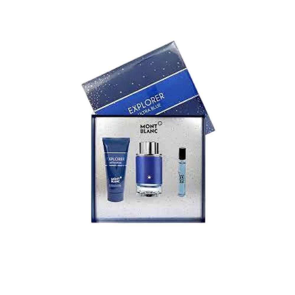 Mont Blanc Explorer Ultra Blue Men 3S Set - TheSkinFit