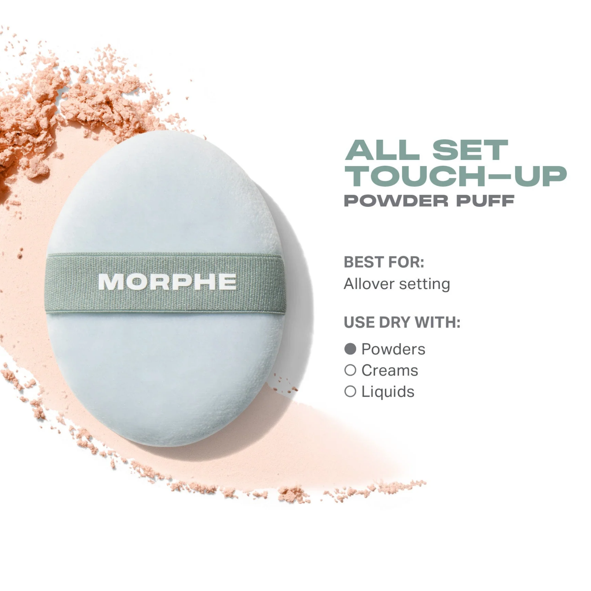 Morphe All Set Touch-Up Powder Puff