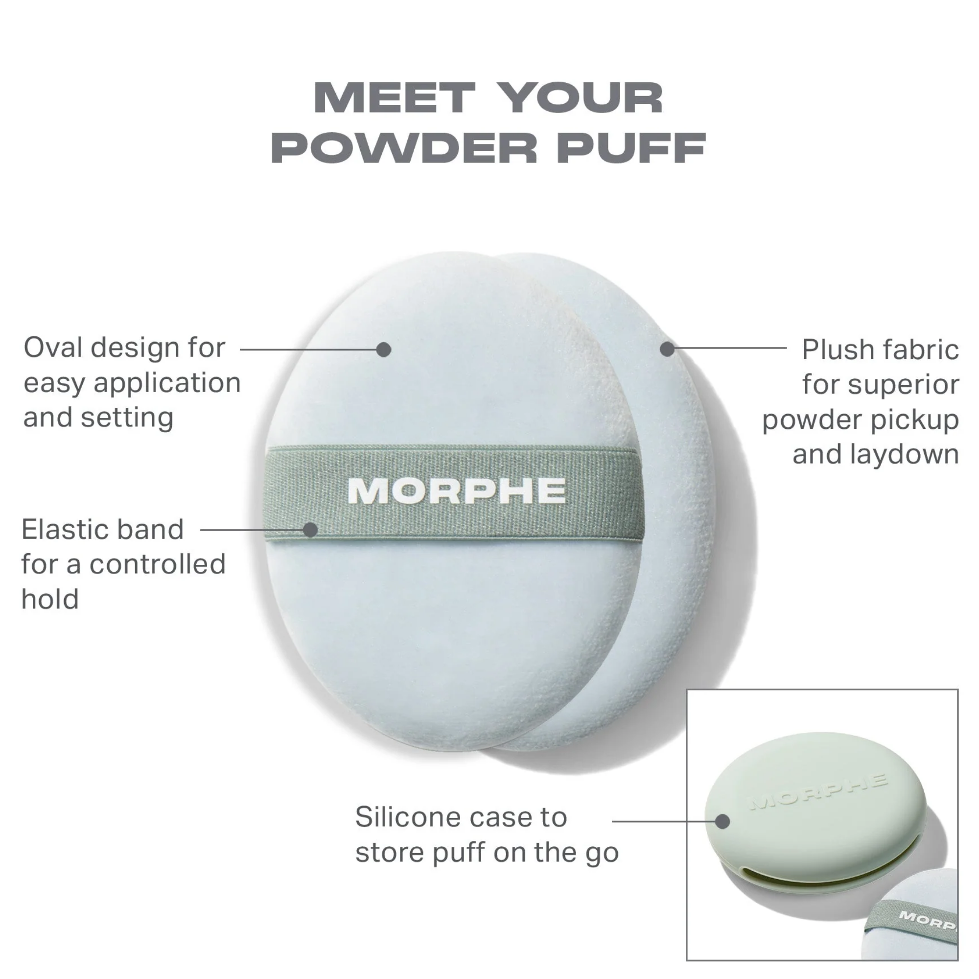 Morphe All Set Touch-Up Powder Puff