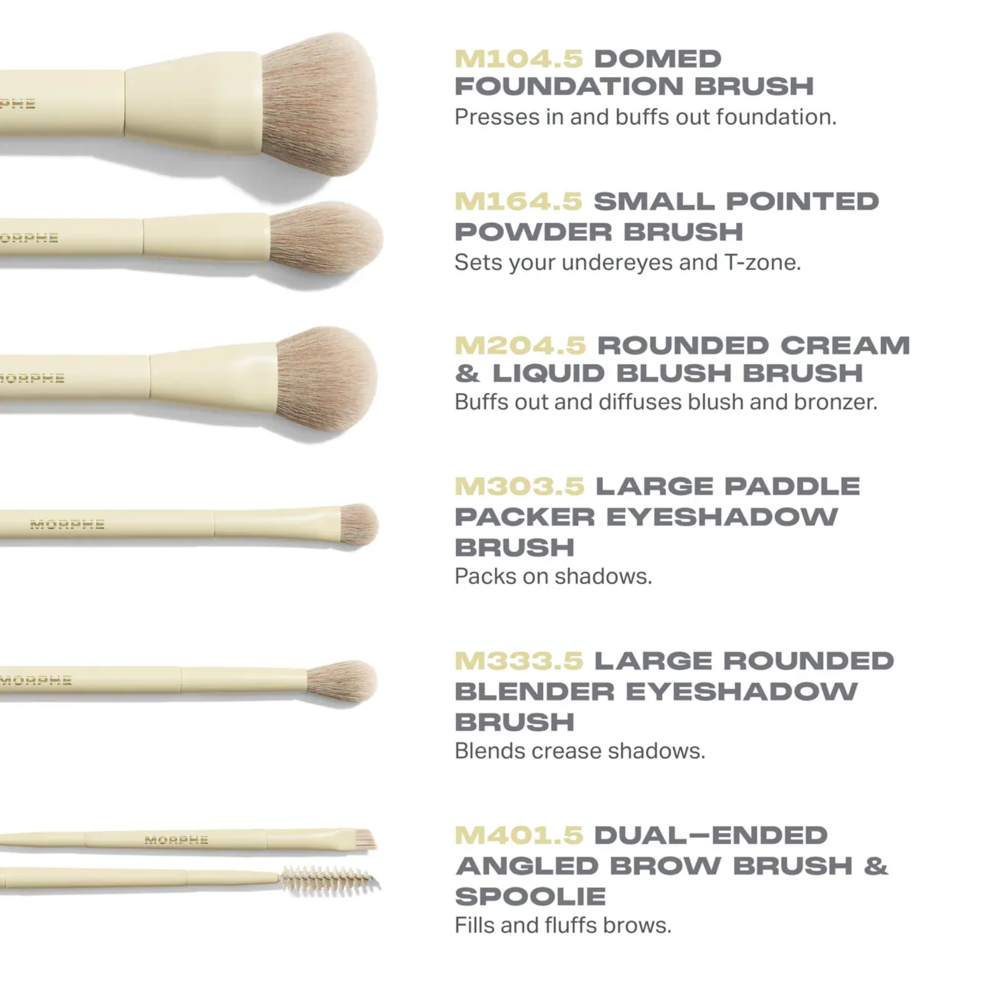 Morphe Buttery Blends Travel Brush Set