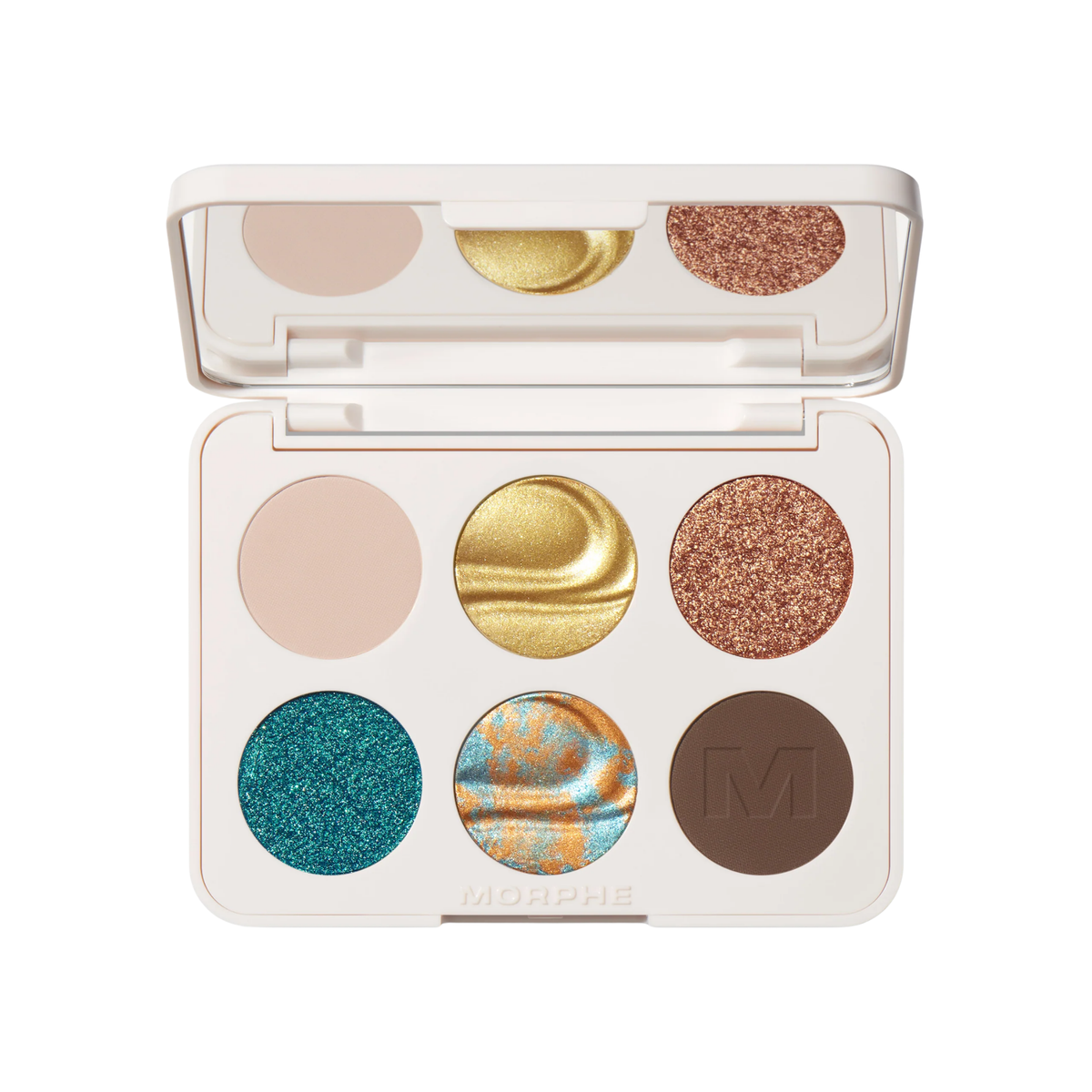 Morphe Chroma Plus 6-Pan Eyeshadow Palette 7.5gm