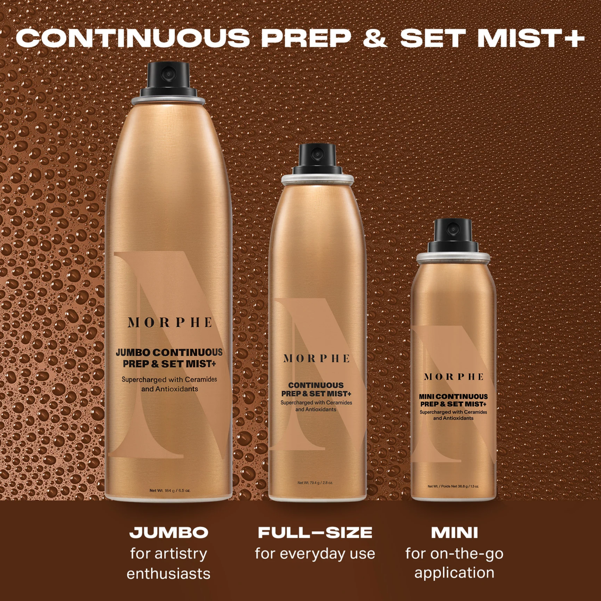 Morphe Continuous Prep & Set Mist