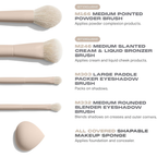 Morphe Oat Latte Face & Eye Brush Set