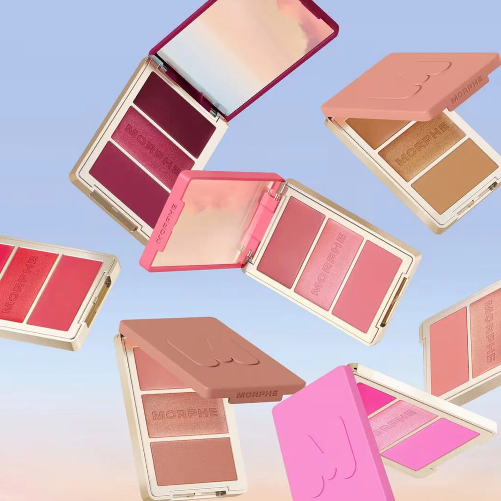 Morphe Cheek Thrills Multi-Finish Face Trio 10.8gm