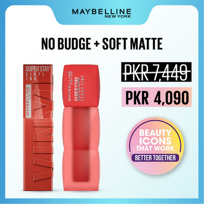 No Budge + Soft Matte Power Pair