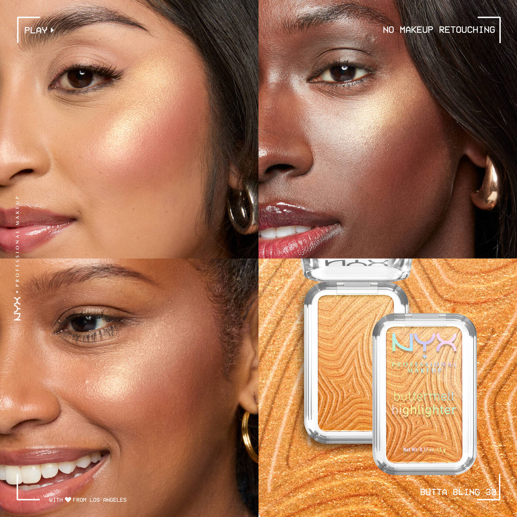 Nyx Buttermelt Highlighter Butta Bling 5gm