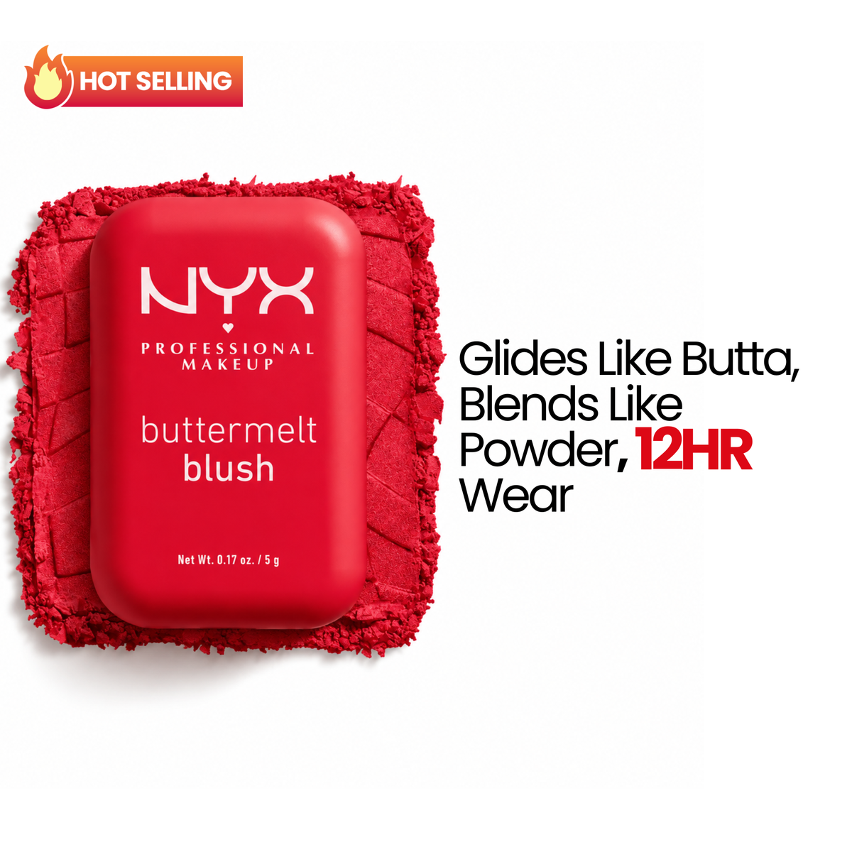 NYX Buttermelt Blush 5gm