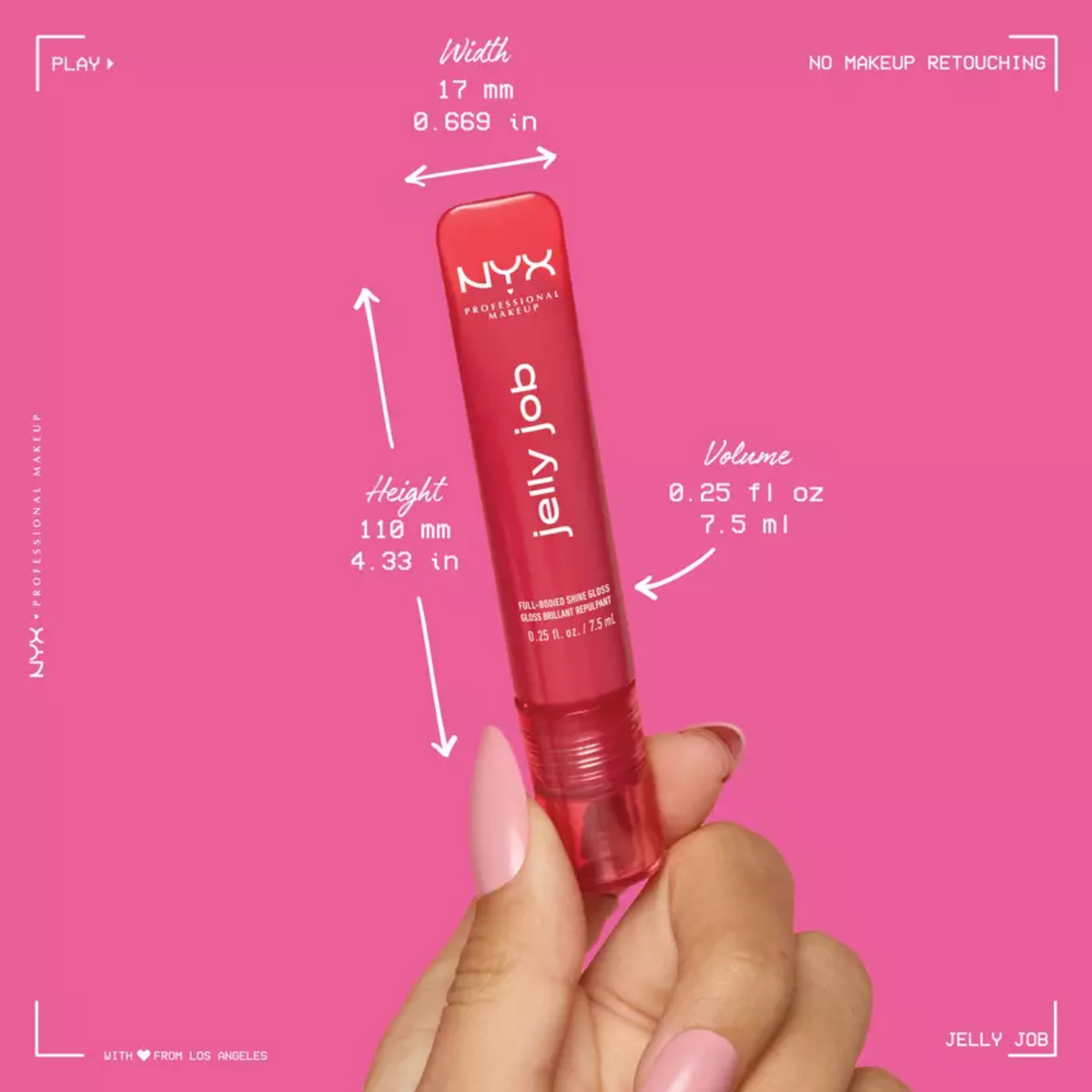 NYX Jelly Job Full Bodied High Shine Gloss 7.5ml