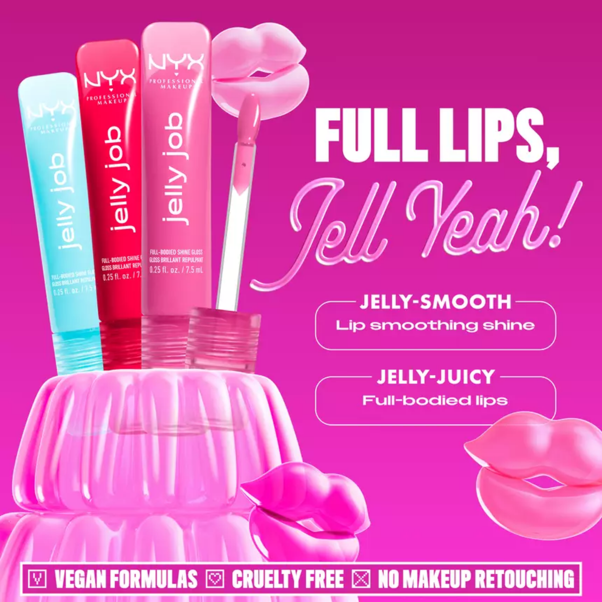 NYX Jelly Job Full Bodied High Shine Gloss 7.5ml