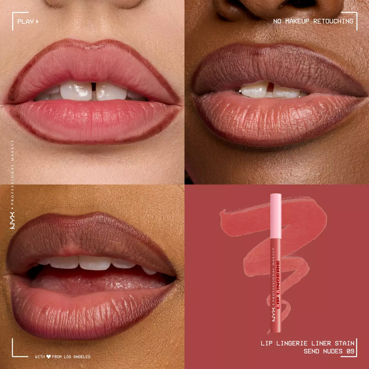 NYX Lip Lingerie Lip Liner Stain 1ml