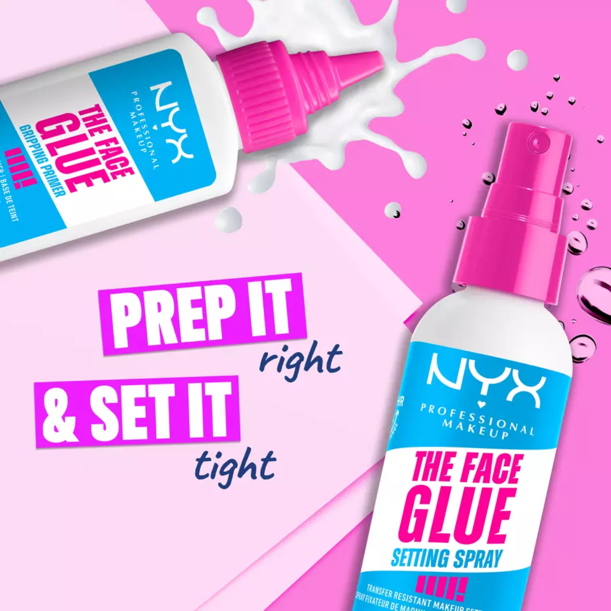 NYX Professional Makeup The Face Glue Setting Spray