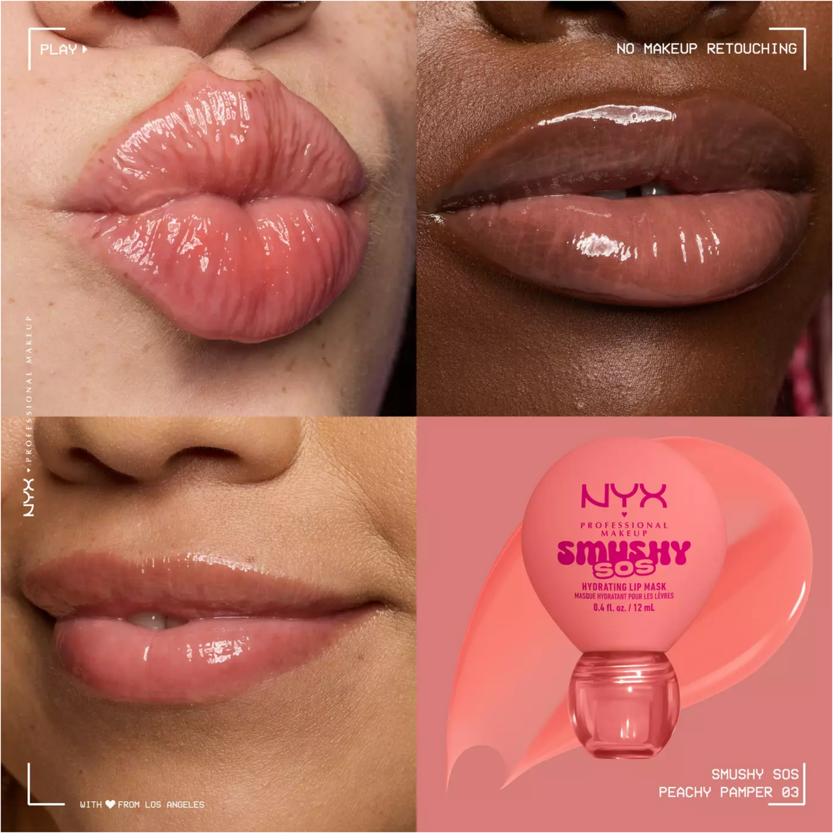 NYX Smushy SOS Hydrating Tinted Lip Mask 12ml