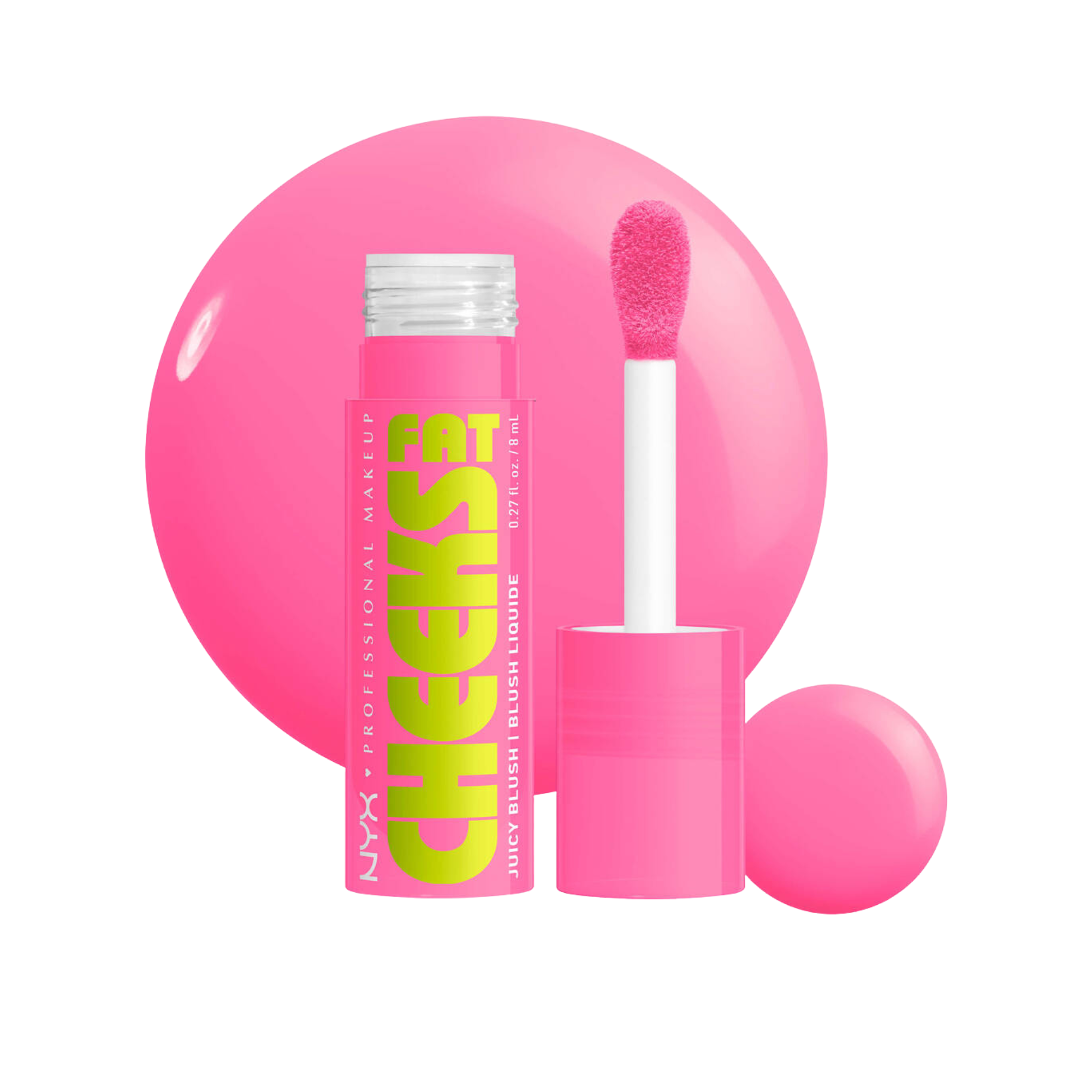 NYX Fat Cheeks Juicy Plump Blush 8ml - FB04 Dragon Fruit Drip