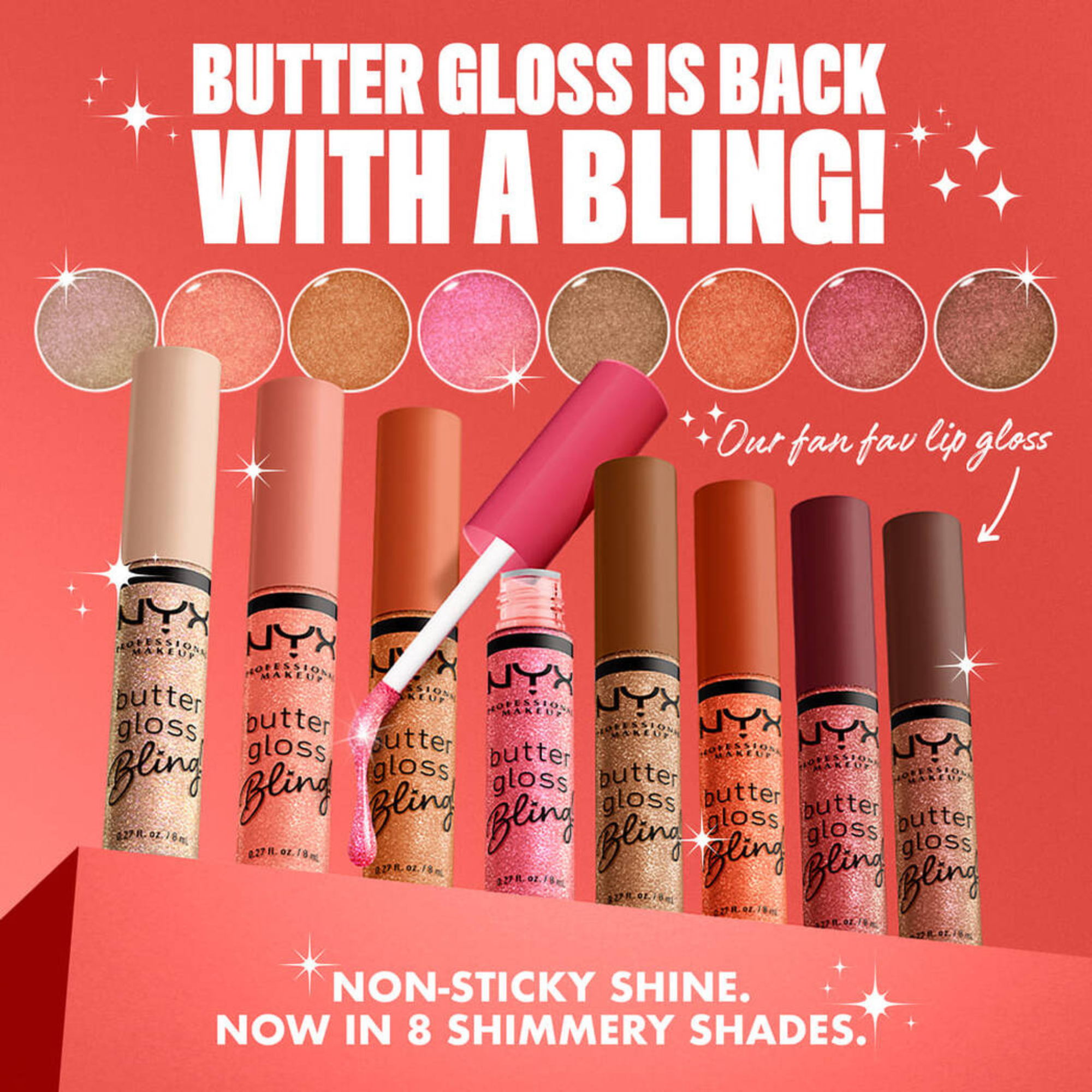 NYX Pro Makeup Butter Gloss Bling 8ml price in Pakistan