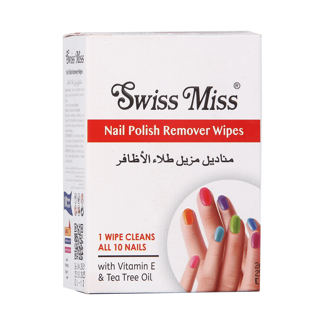 Swiss Miss Nail Polish Remover Wipes