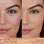 Nars Light Reflecting Foundation Medium 2.25 Lanai 30ml before and after
