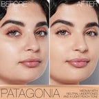 Nars Light Reflecting Foundation Medium 1.2 Patagonia 30ml before and after