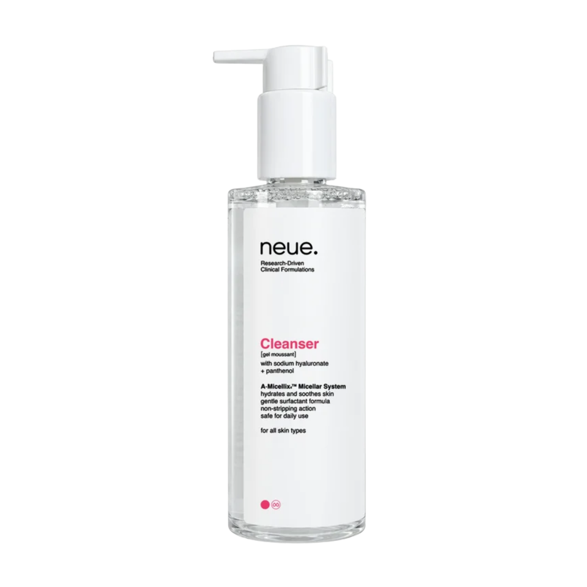 Neue Derma Cleanser with Sodium Hyaluronate + Panthenol
