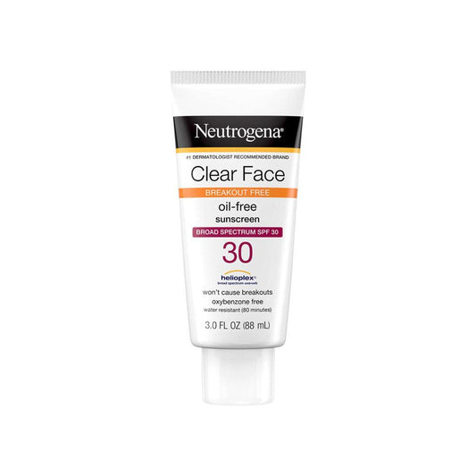 Neutrogena Clear Face Oil-Free Sunscreen Broad Spectrum SPF30 88ml - TheSkinFit